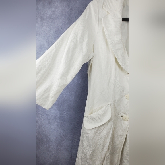 CABI Artist Coat Shawl Notched Collar 3/4 Sleeve Button Down Blazer Size S - Picture 7 of 12